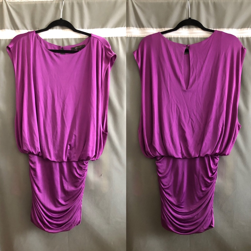 BCBG Maxazria purple dress